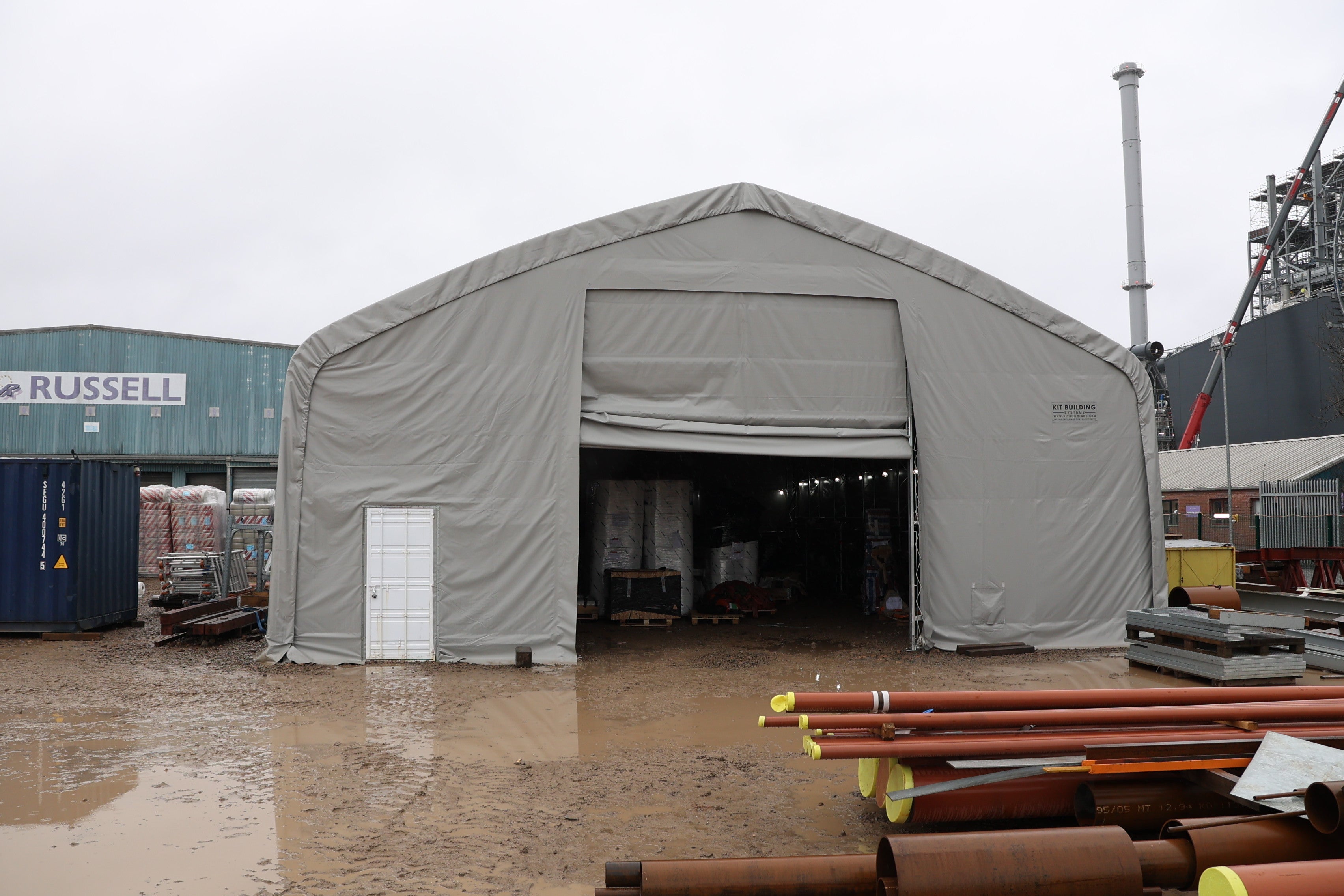 Fabric Storage Buildings | Double Truss