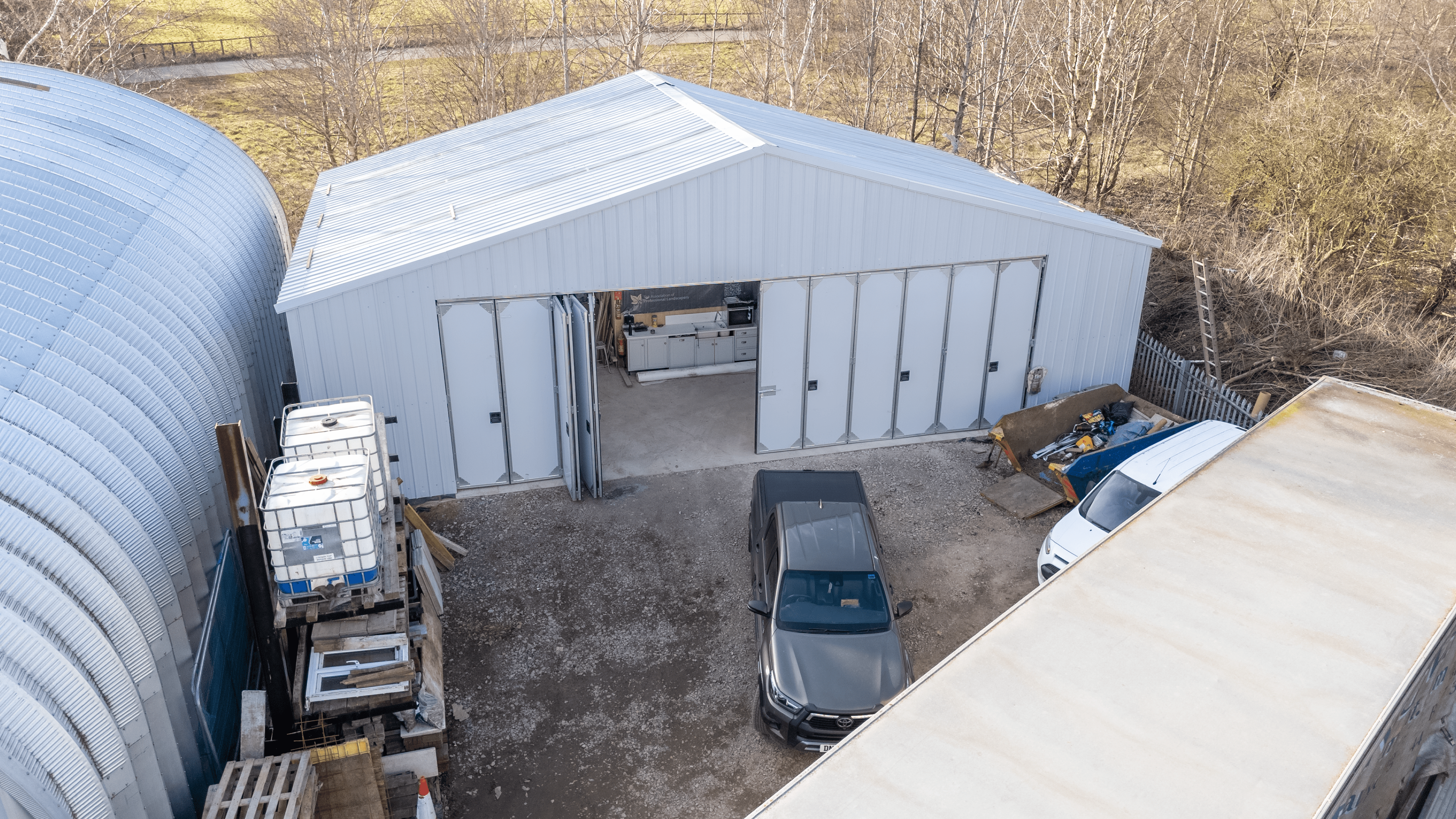 Steel Aircraft Hangar