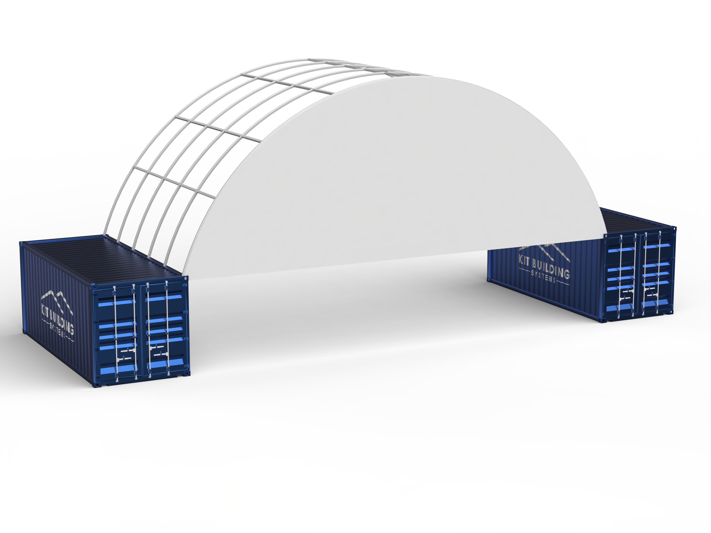 12m (40ft) Oopspan | Kontener Skerms - 40ft x 12ft (12m x 4.5m)