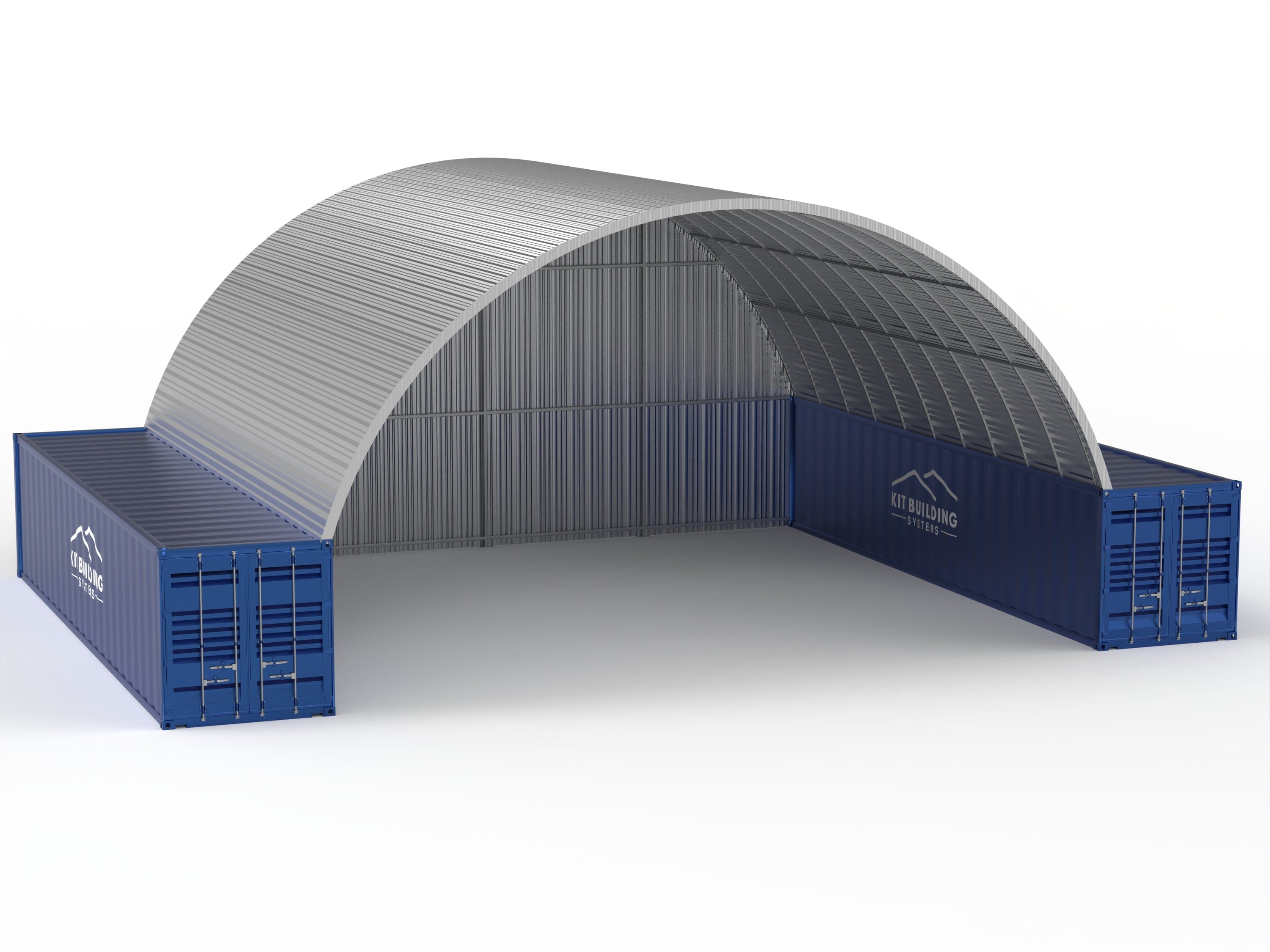 Steel Container Canopies - 40ft x 40ft x 15ft (12m x 12m x 4.5m)