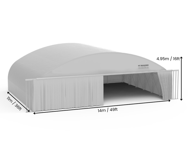 Fabric Aircraft Hangar