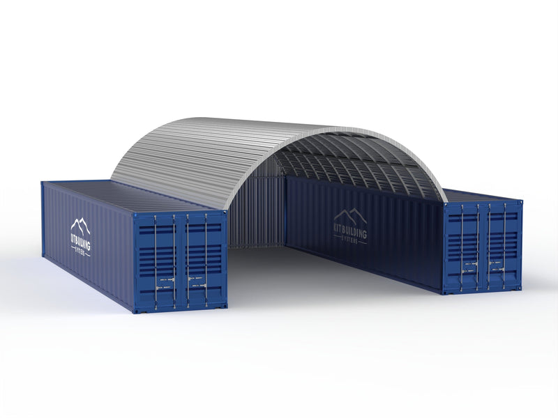 Staalhouer Skure - 20ft x 40ft x 6.5ft (6m x 12m x 2m)