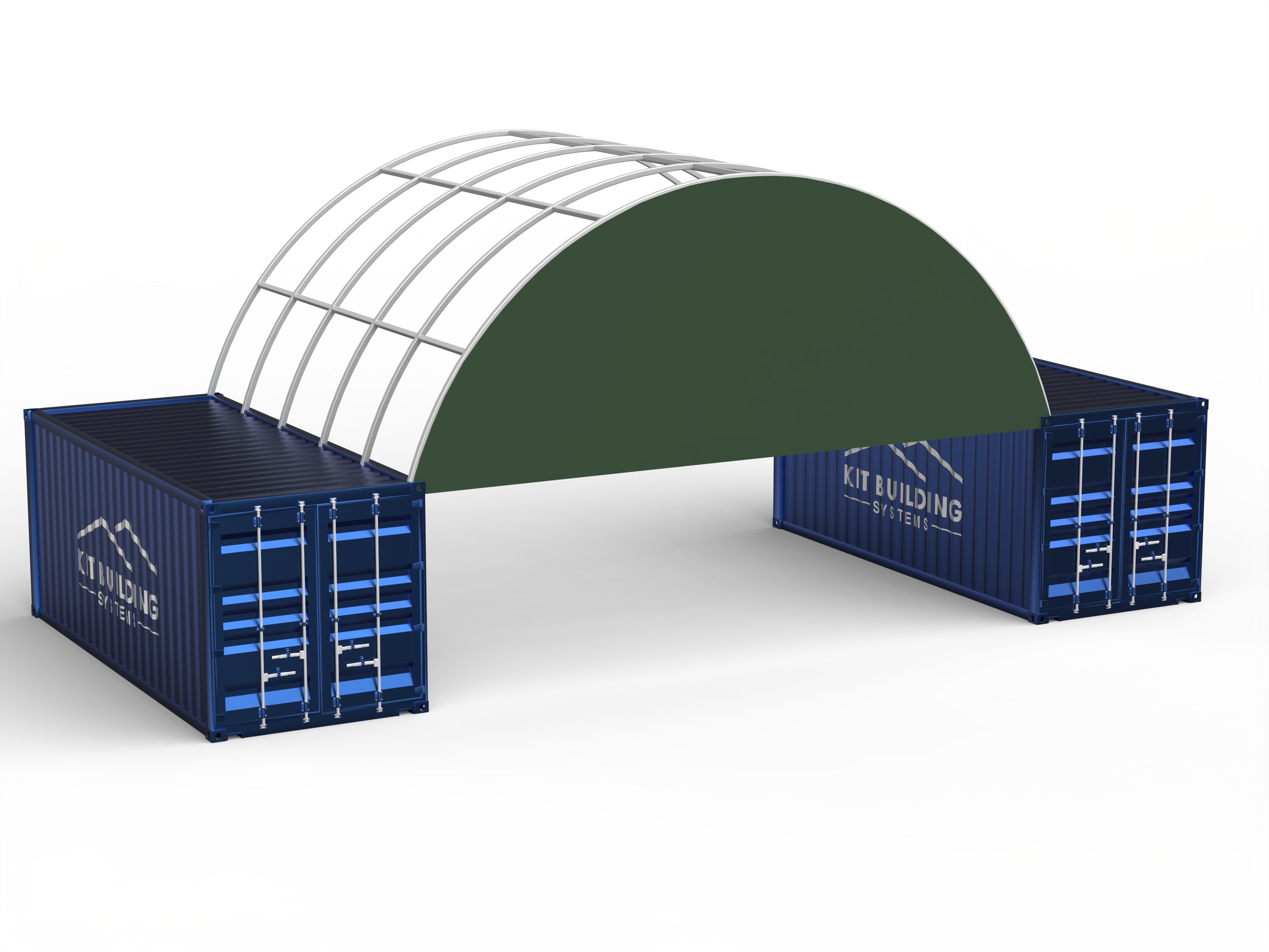 8m (26ft) Oopspan | Kontener Skerms 26ft Breedte, 10ft Hoogte (8m x 3m)