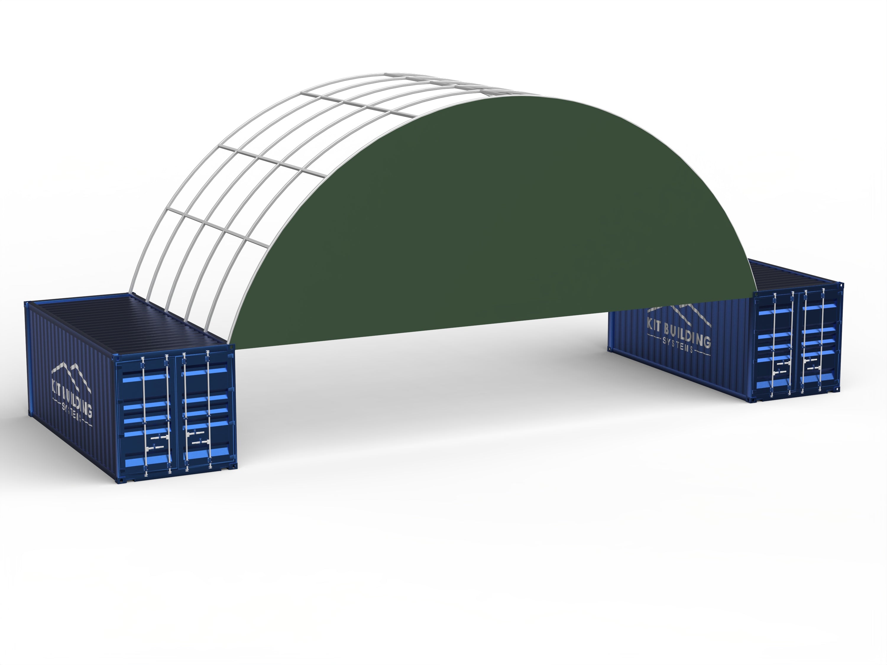 12m (40ft) Oopspan | Kontener Skerms - 40ft x 12ft (12m x 4.5m)