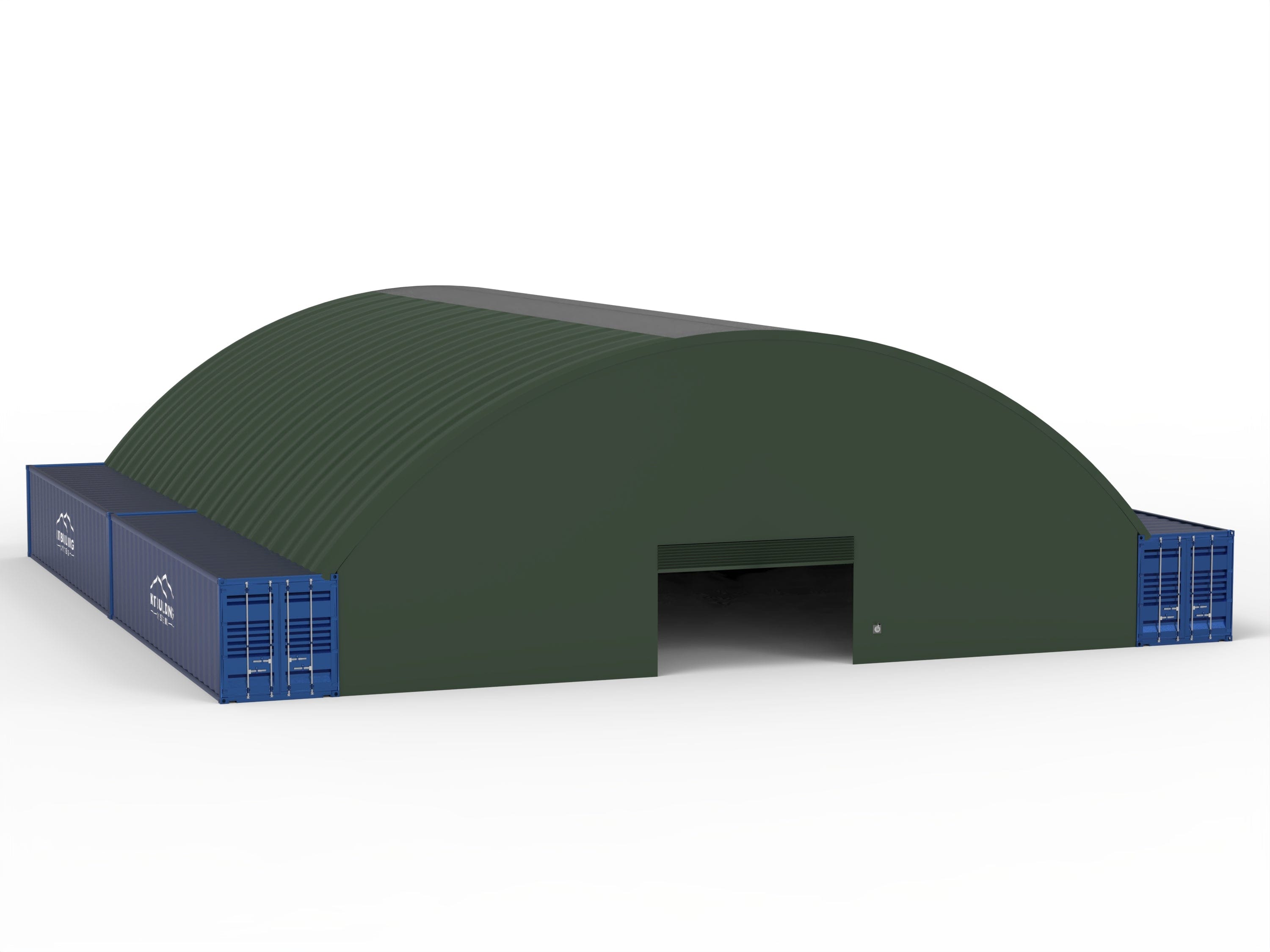 Container Shelter - 60ft x 80ft x 20ft (18m x 24.3m x 6m)