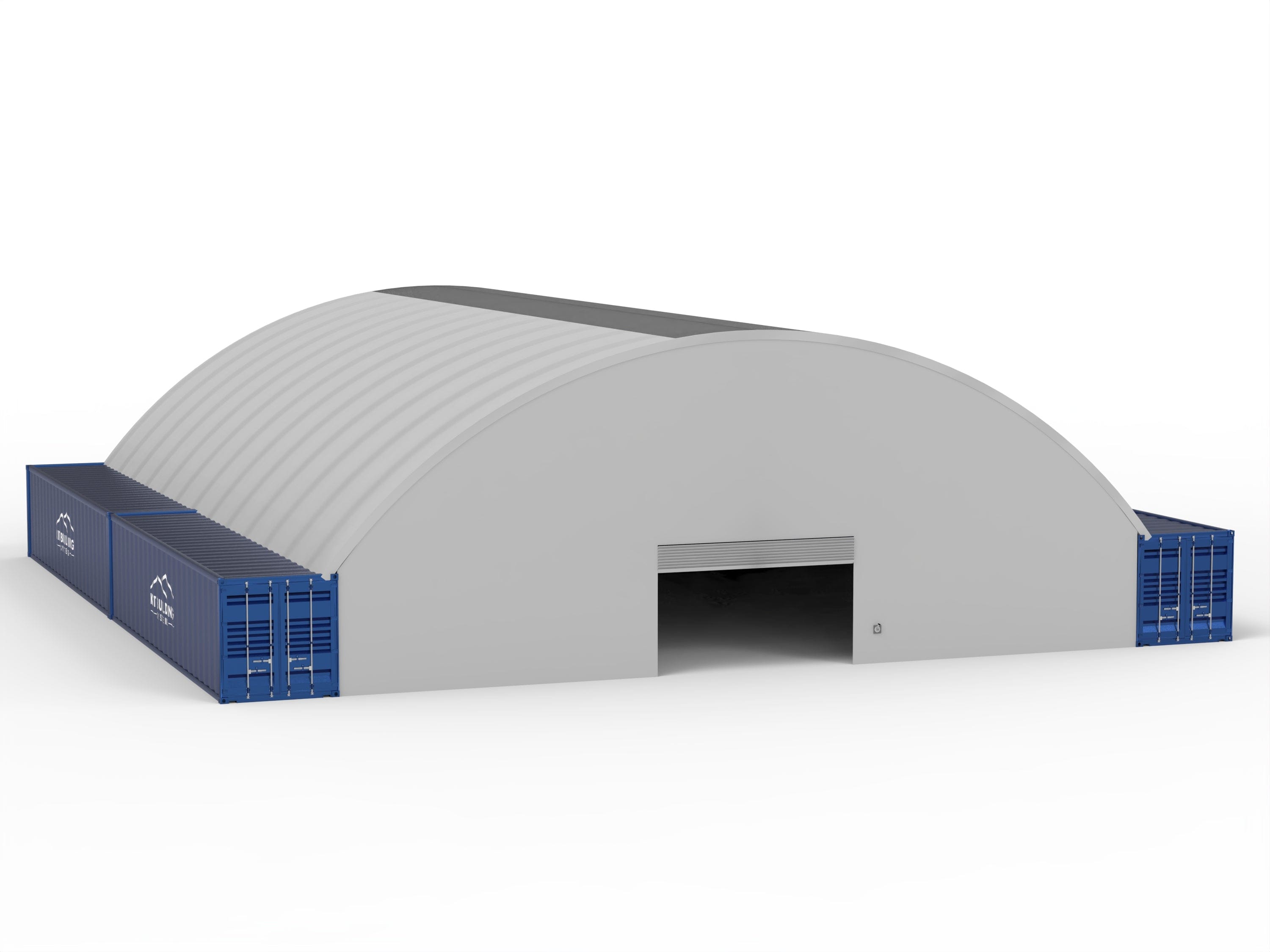 Container Shelter - 60ft x 80ft x 20ft (18m x 24.3m x 6m)