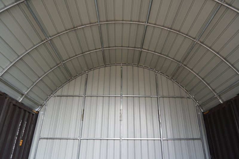 Steel Container Canopies - 33ft x 40ft x 12ft (10m x 12m x 3.6m)