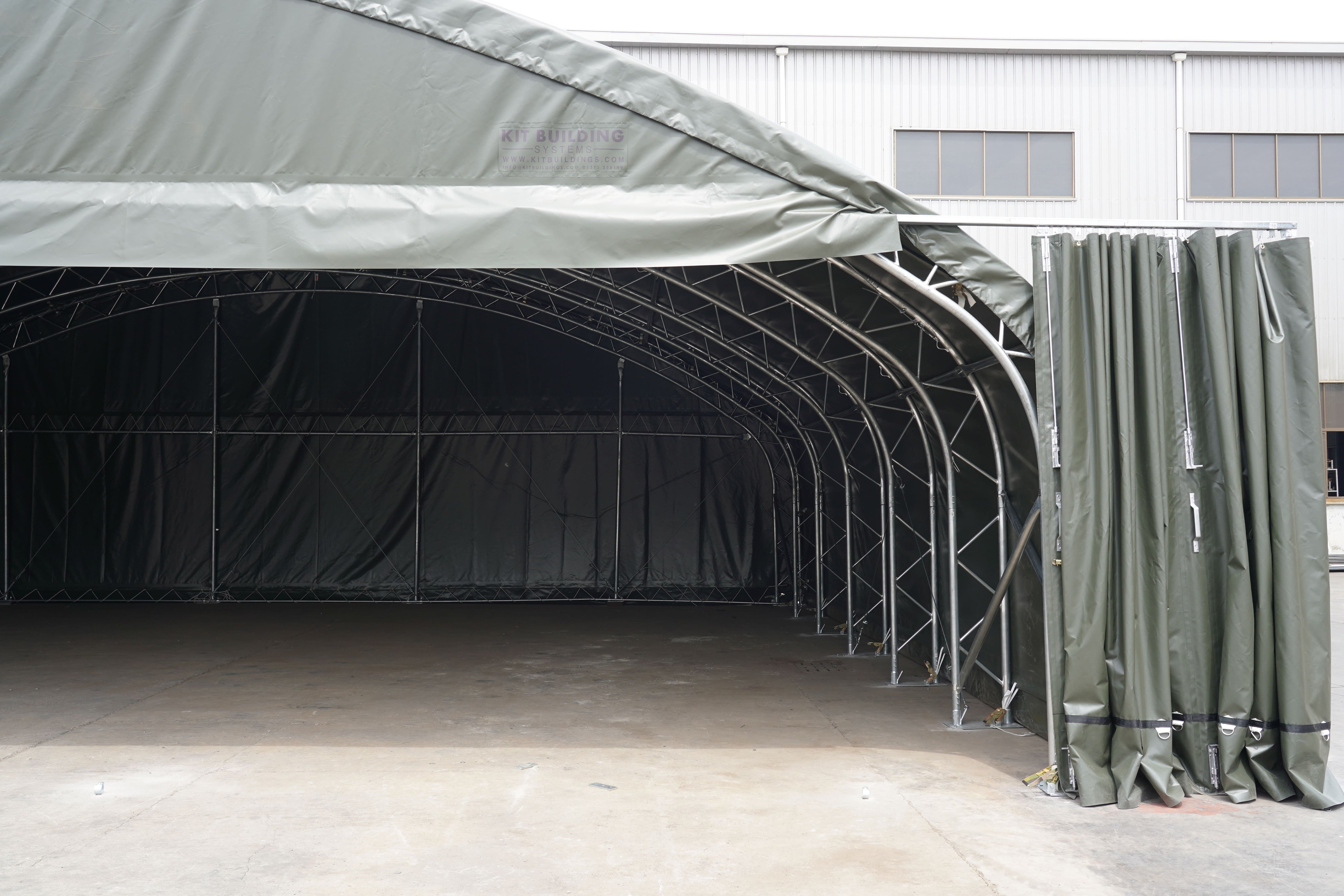 Aircraft Hangar | Gray
