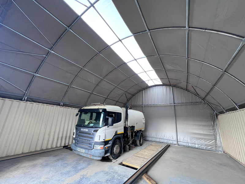10m (33ft) Isikhala | Izembozo Zokugcina Izitsha - 33ft x 12ft (10m x 3.6m)