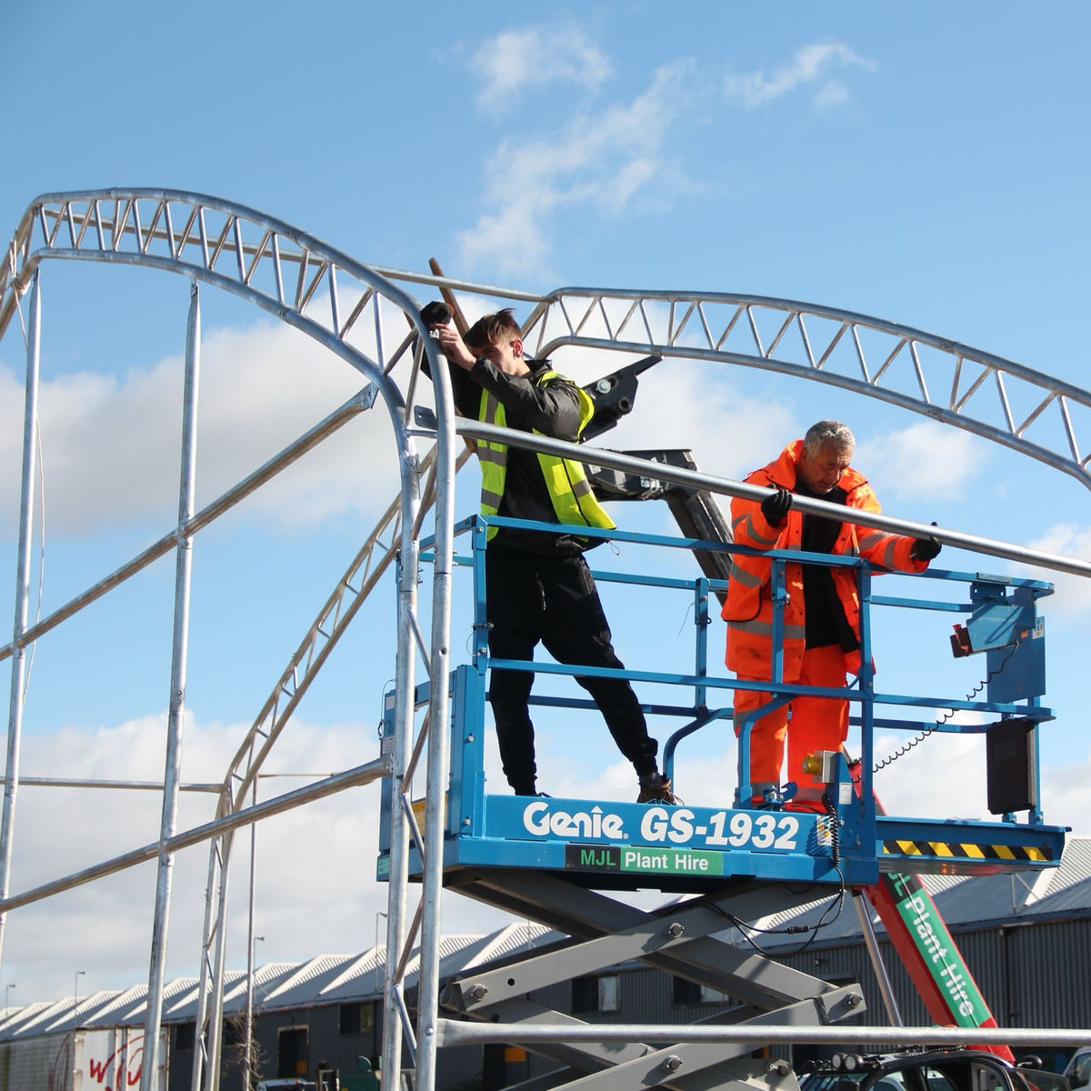 Complete Steel Building Installation