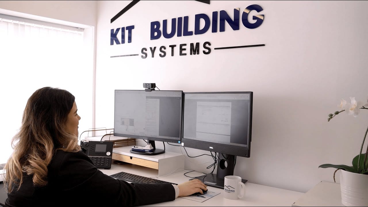 Woman working at desk