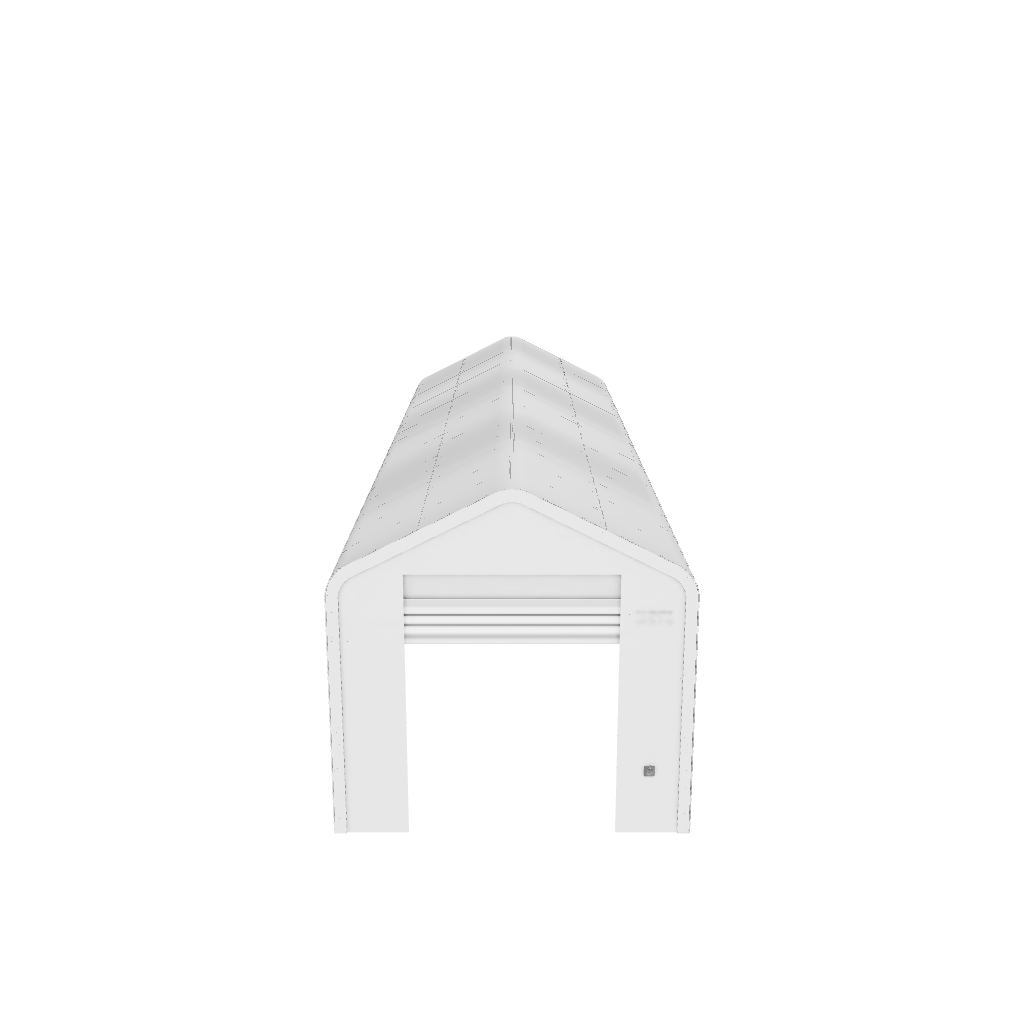 White portable structure
